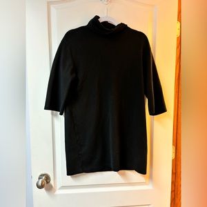 Zara mockneck sweater dress